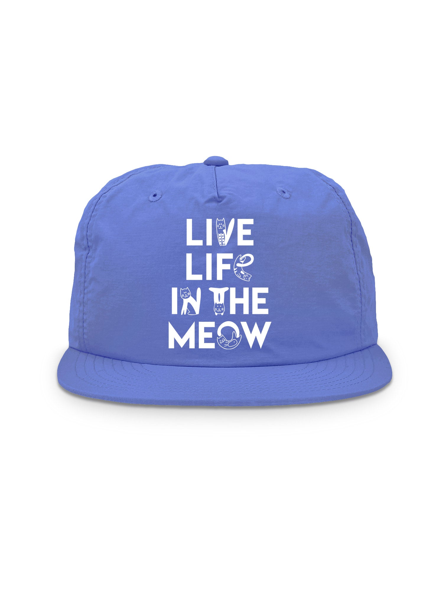 Live Life In The Meow Quick-Dry Cap
