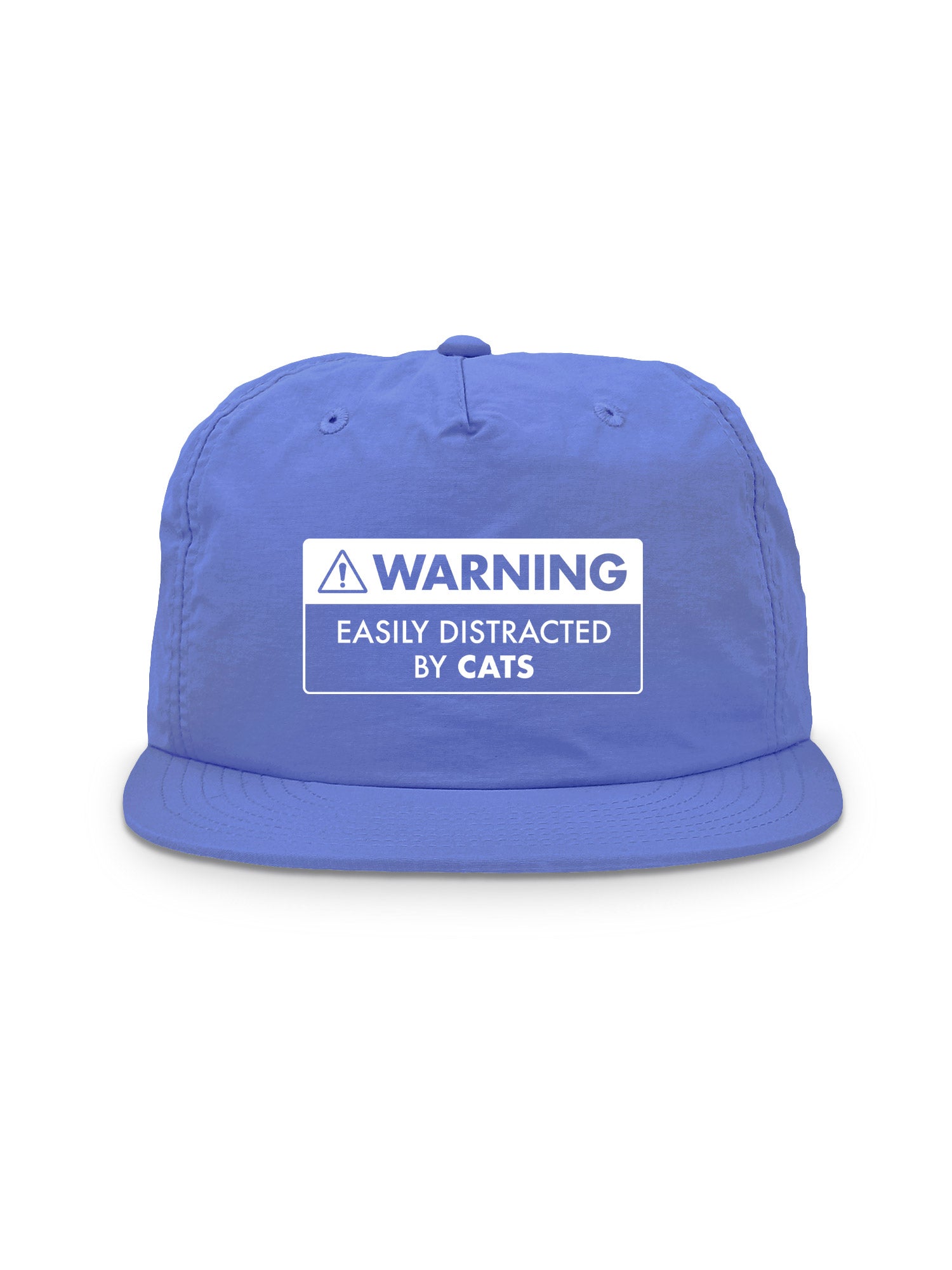 Warning Sign! Easily Distracted By... Customisable Quick-Dry Cap