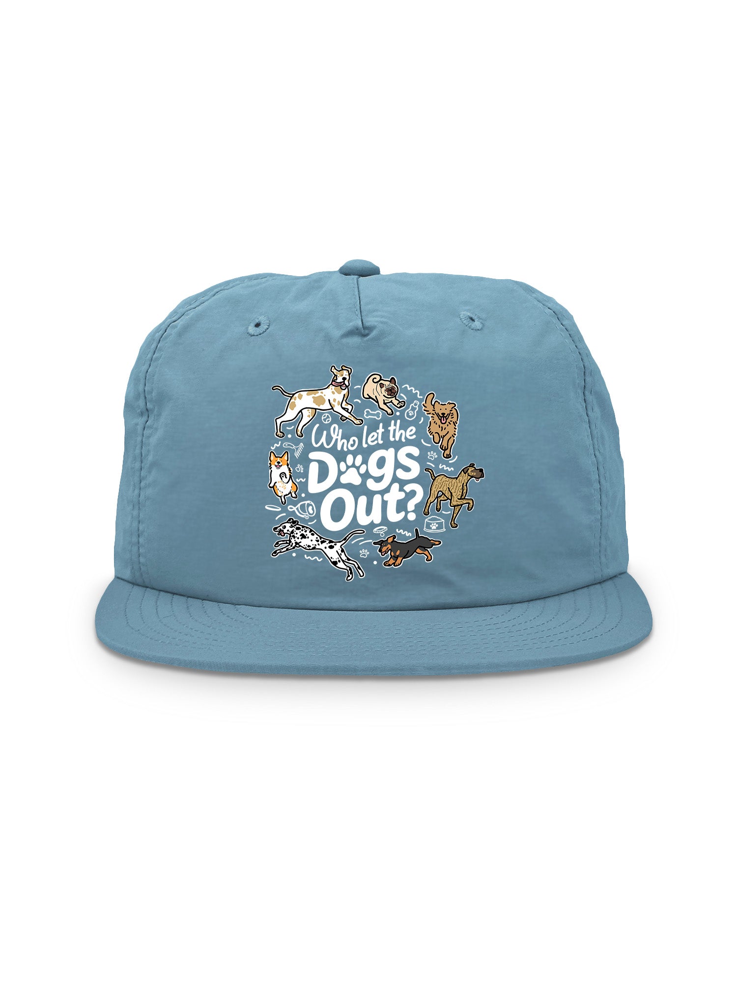 Who Let The Dogs Out? Quick-Dry Cap
