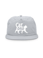 Cat Dad Silhouette Quick-Dry Cap