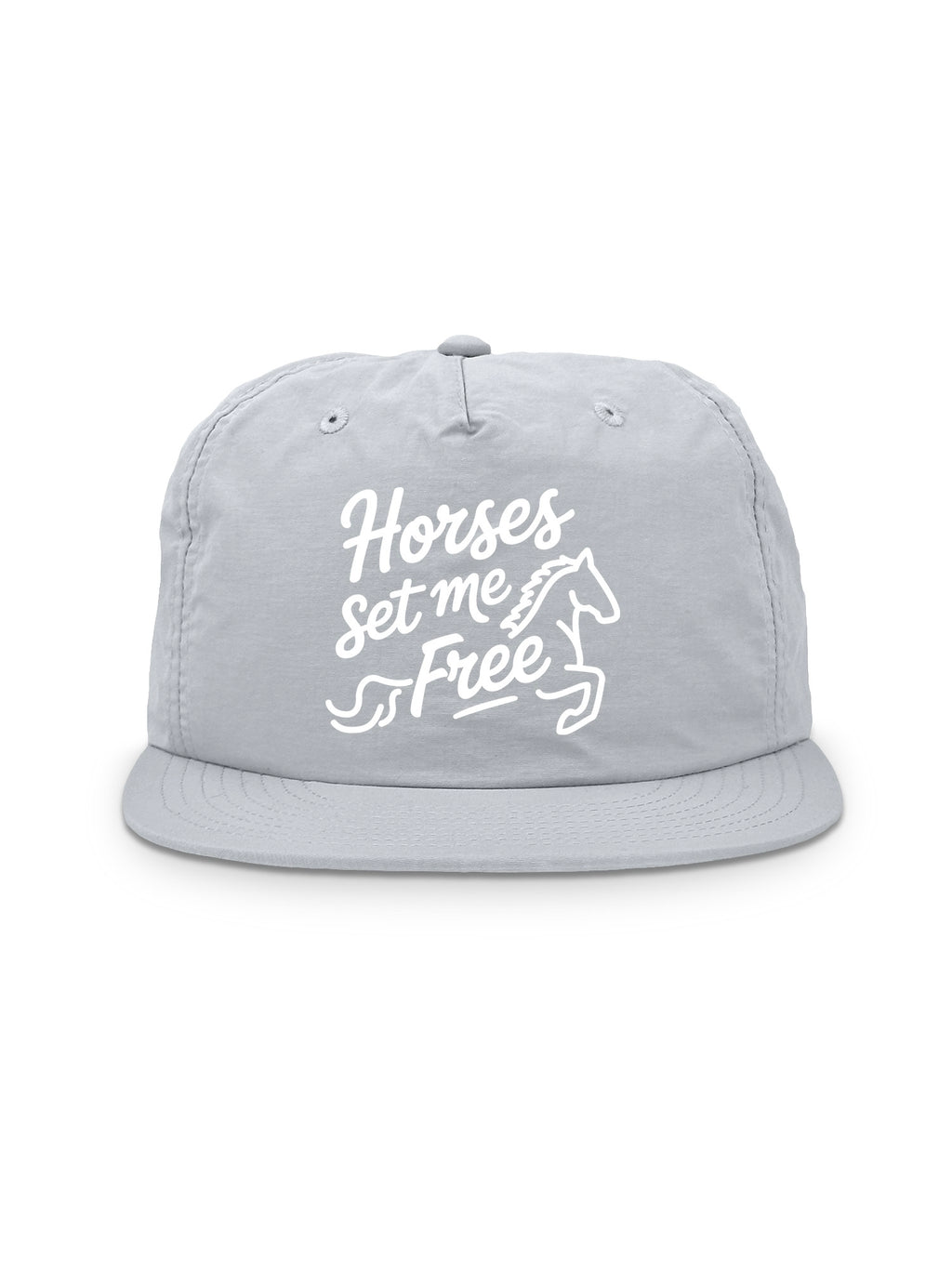 Horses Set Me Free Quick-Dry Cap