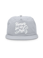 Horses Set Me Free Quick-Dry Cap
