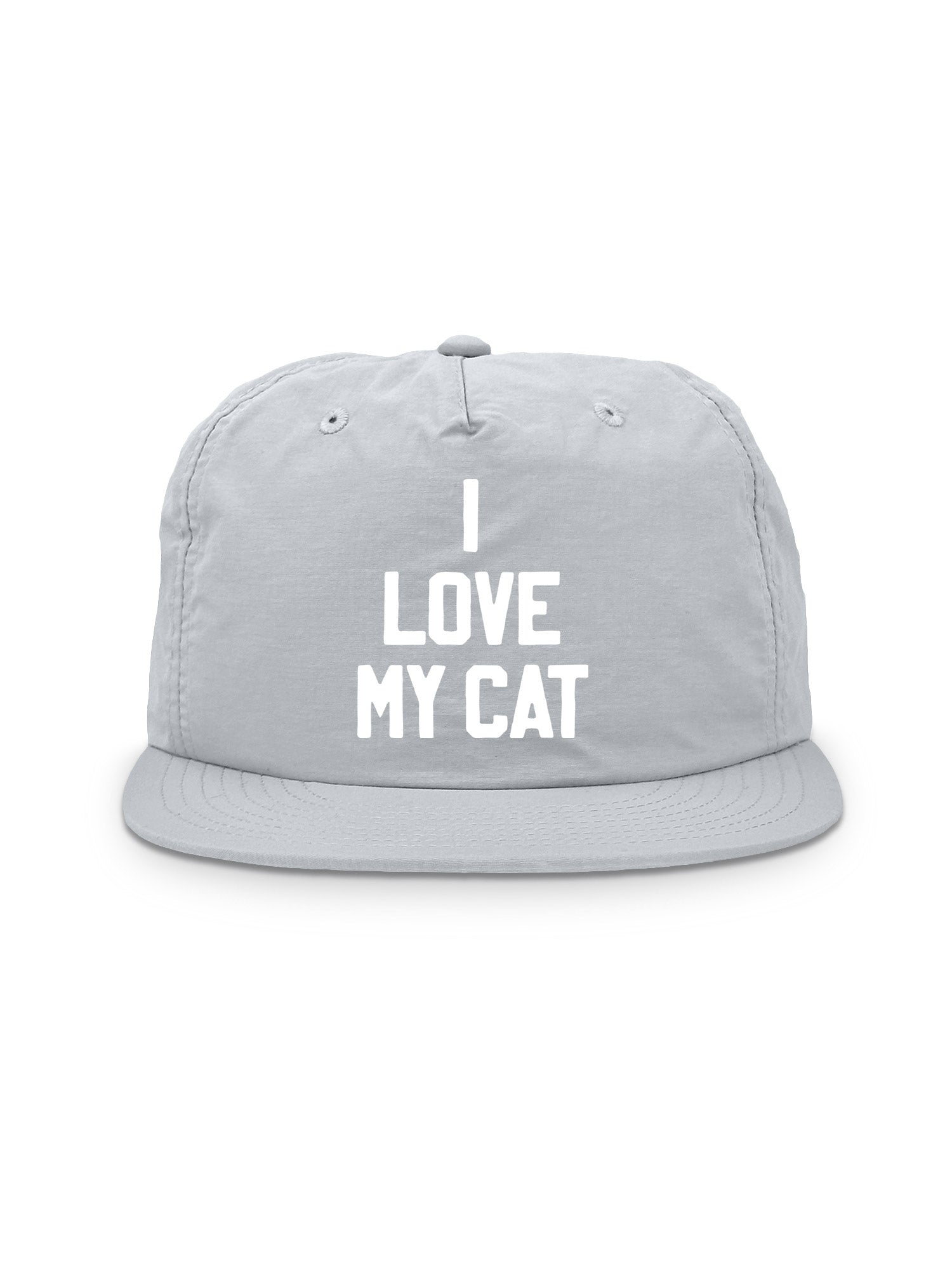 I Love My Cat Quick-Dry Cap