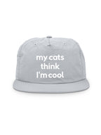 My Cat Thinks I'm Cool Quick-Dry Cap