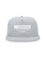 Warning Sign! Easily Distracted By... Customisable Quick-Dry Cap