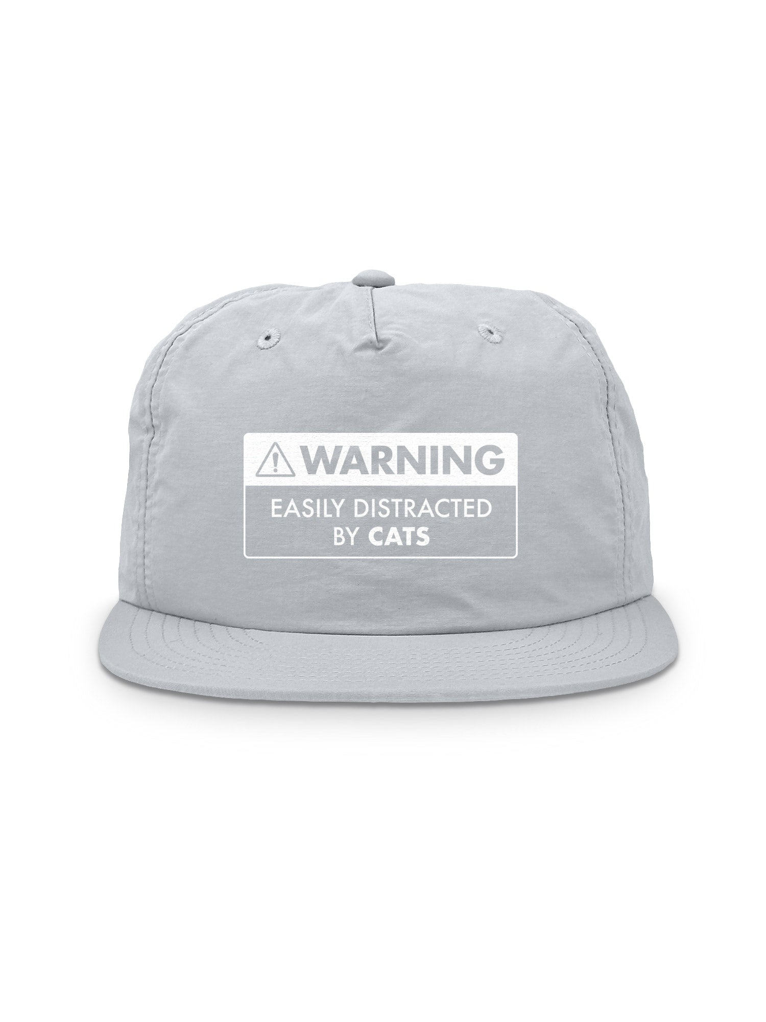 Warning Sign! Easily Distracted By... Customisable Quick-Dry Cap
