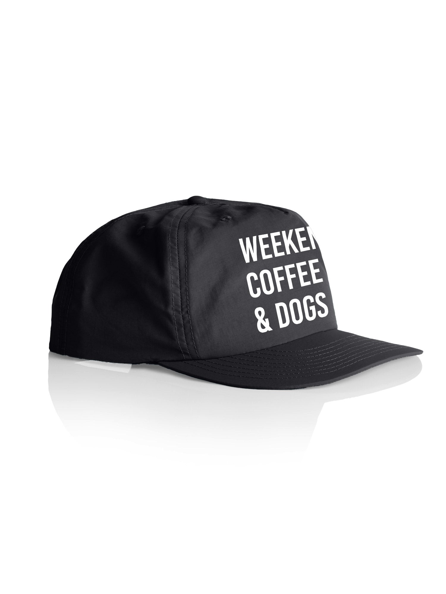Weekends Coffee & Dogs Quick-Dry Cap