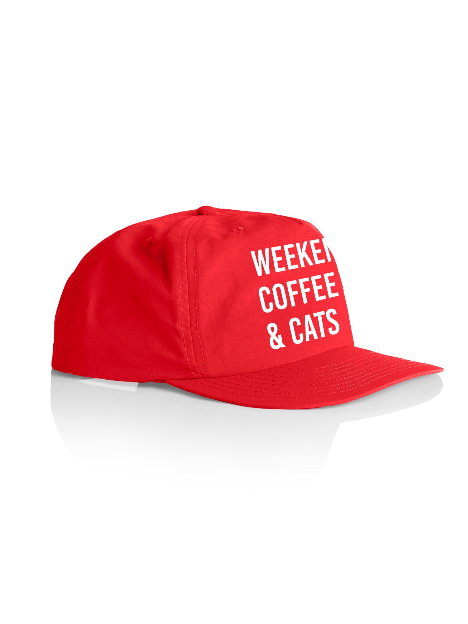 Weekends Coffee & Cats Quick-Dry Cap