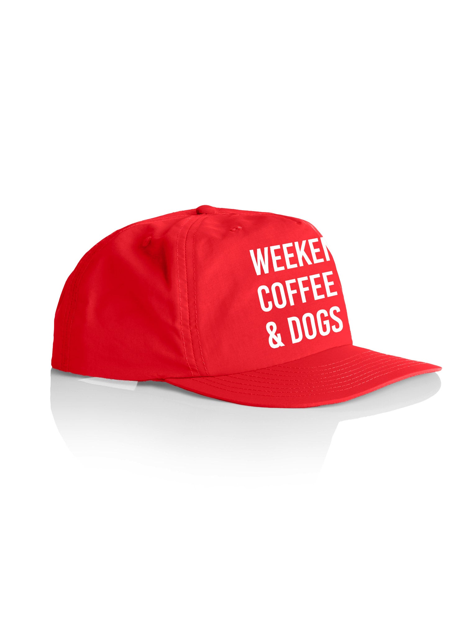 Weekends Coffee & Dogs Quick-Dry Cap