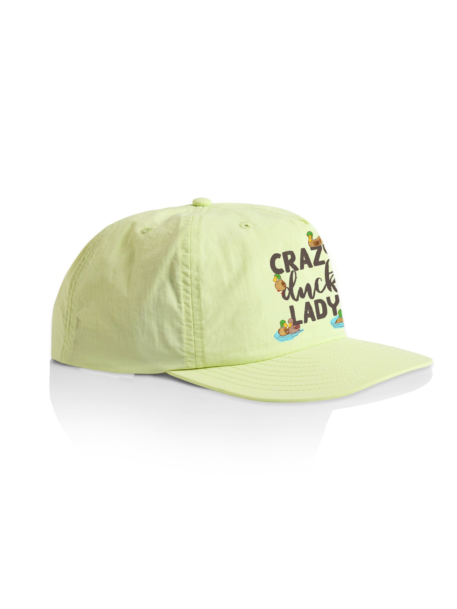 Crazy Duck Lady Quick-Dry Cap
