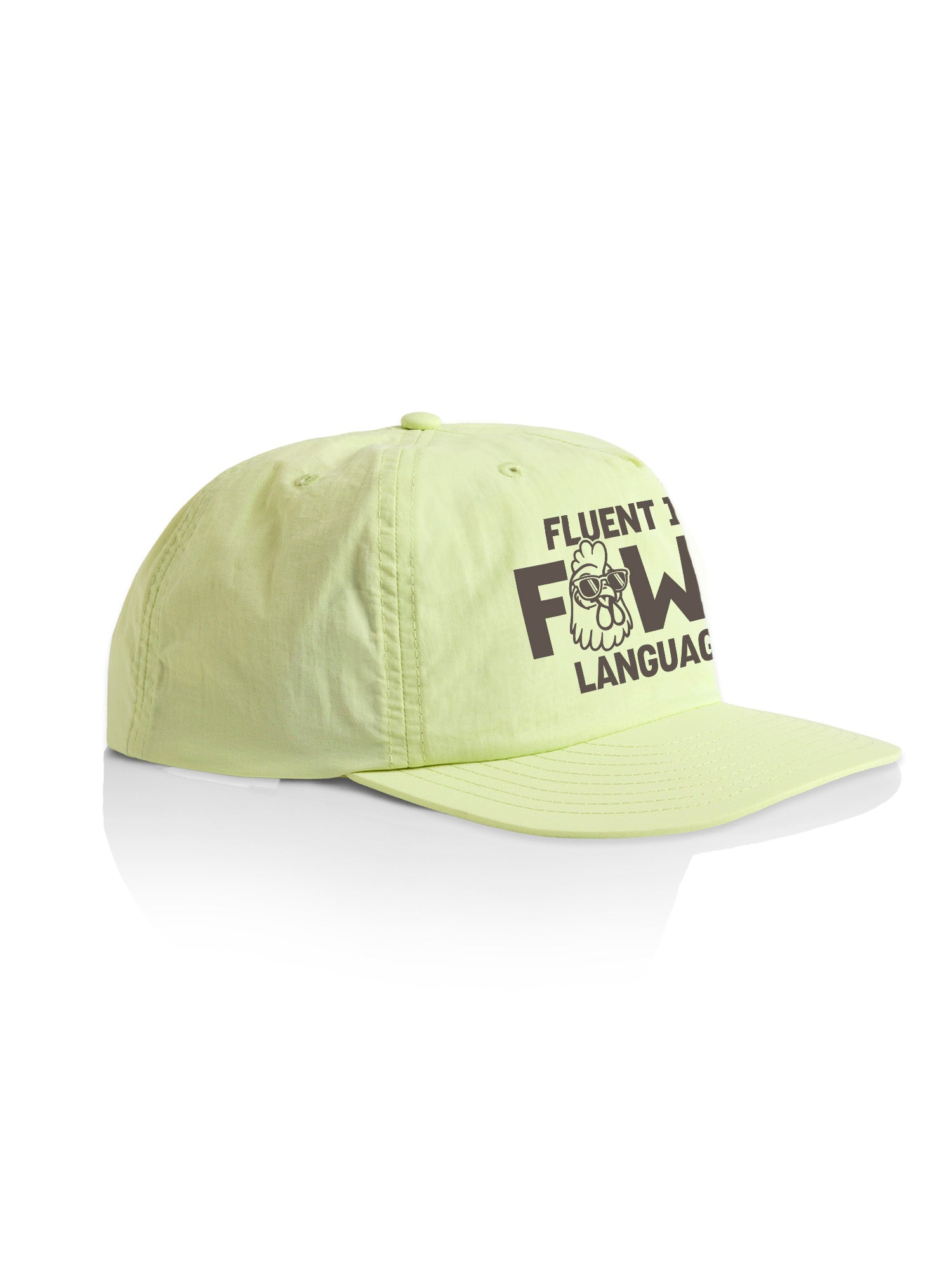Fluent In Fowl Language Quick-Dry Cap