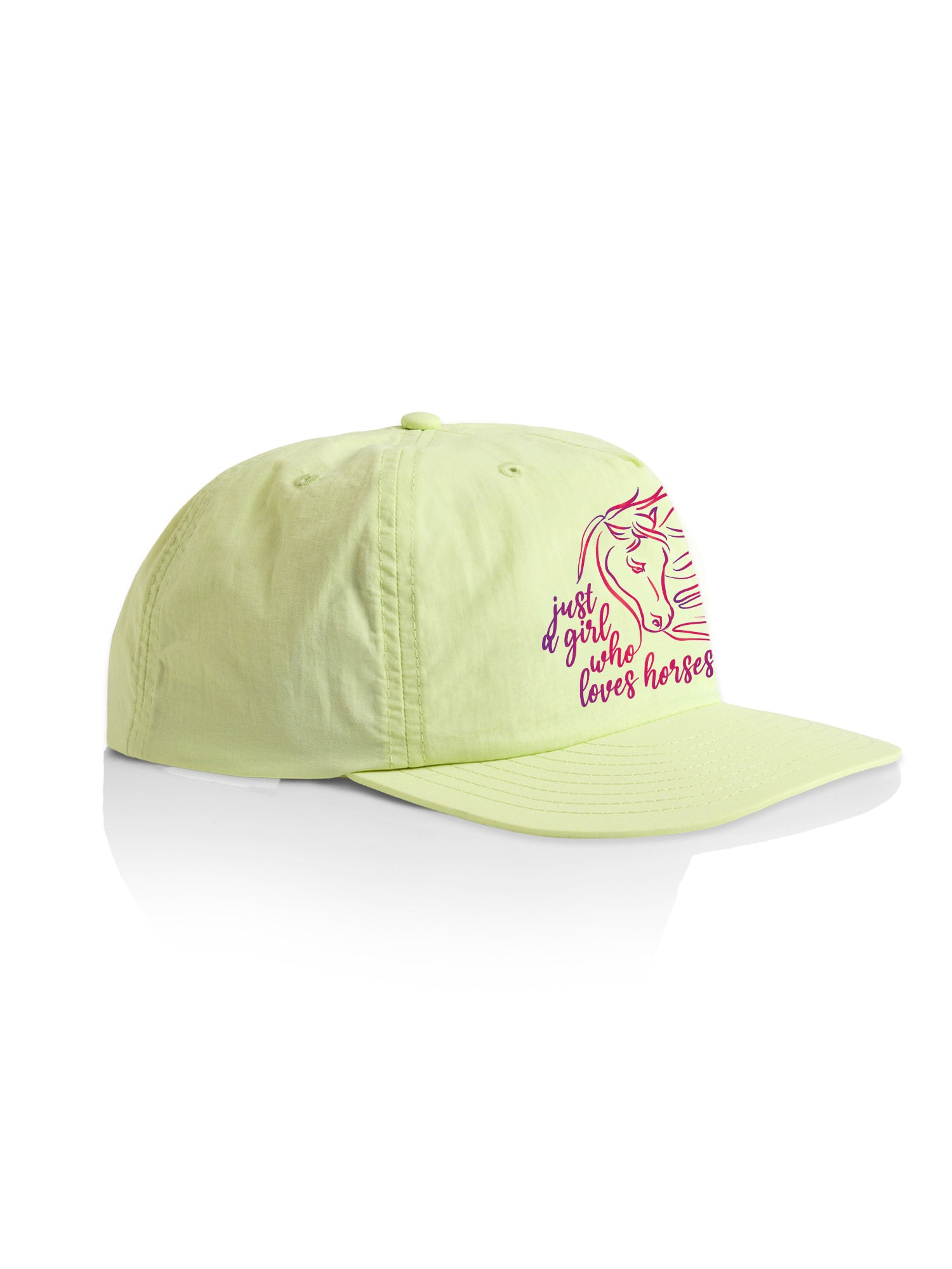 Just A Girl Who Loves Horses Quick-Dry Cap