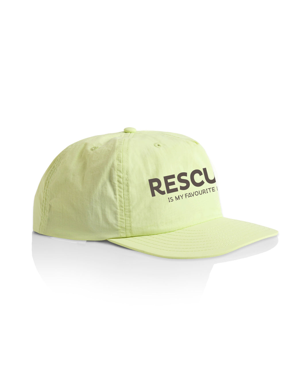 Rescued Is My Favourite Breed Quick-Dry Cap
