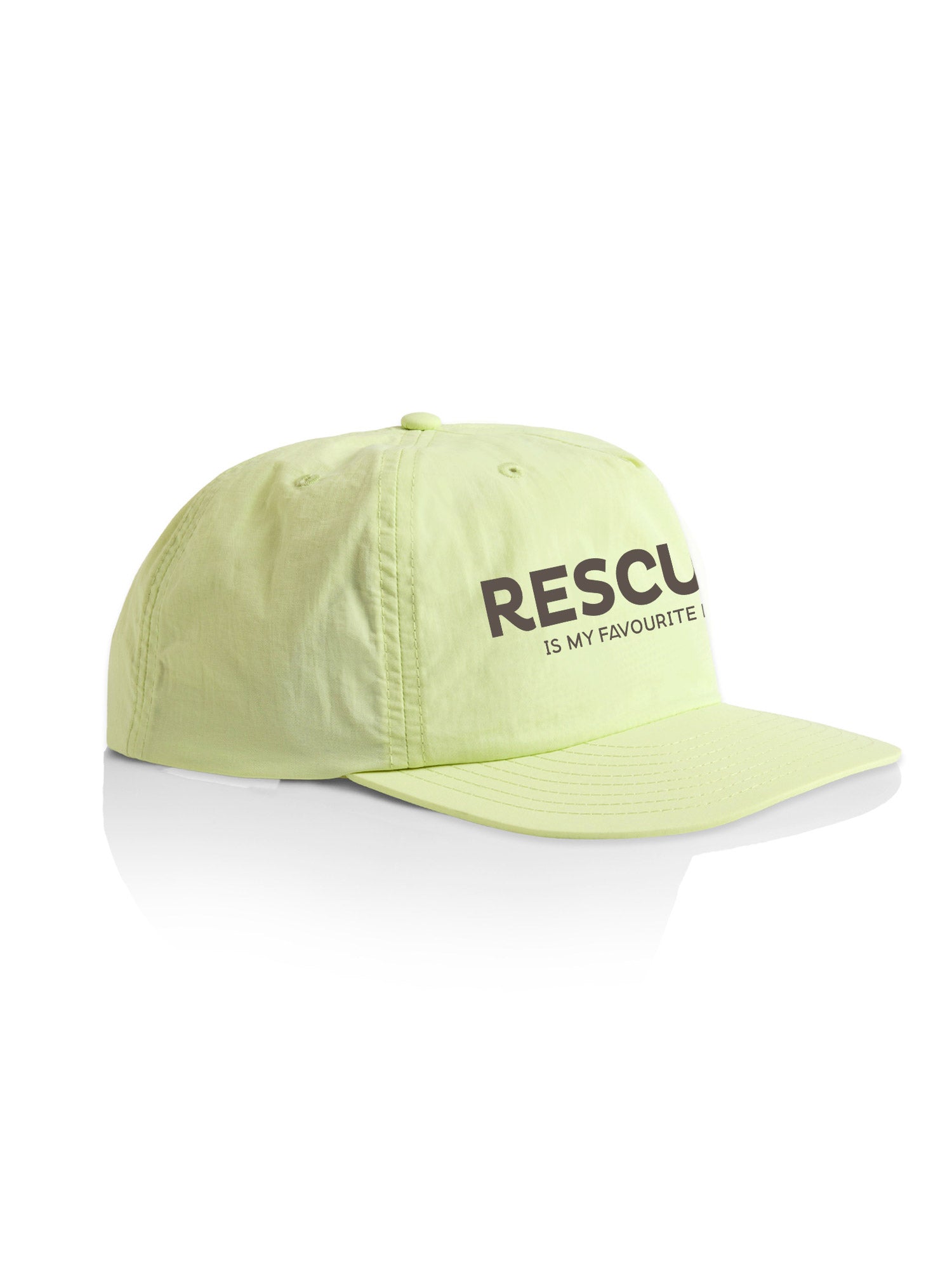 Rescued Is My Favourite Breed Quick-Dry Cap