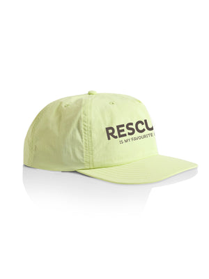 Rescued Is My Favourite Breed Quick-Dry Cap