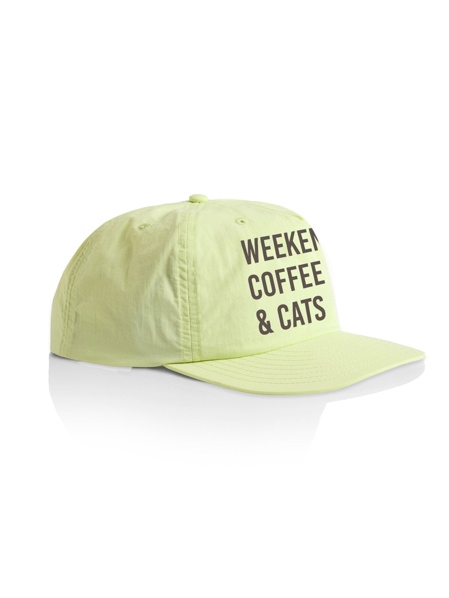 Weekends Coffee & Cats Quick-Dry Cap