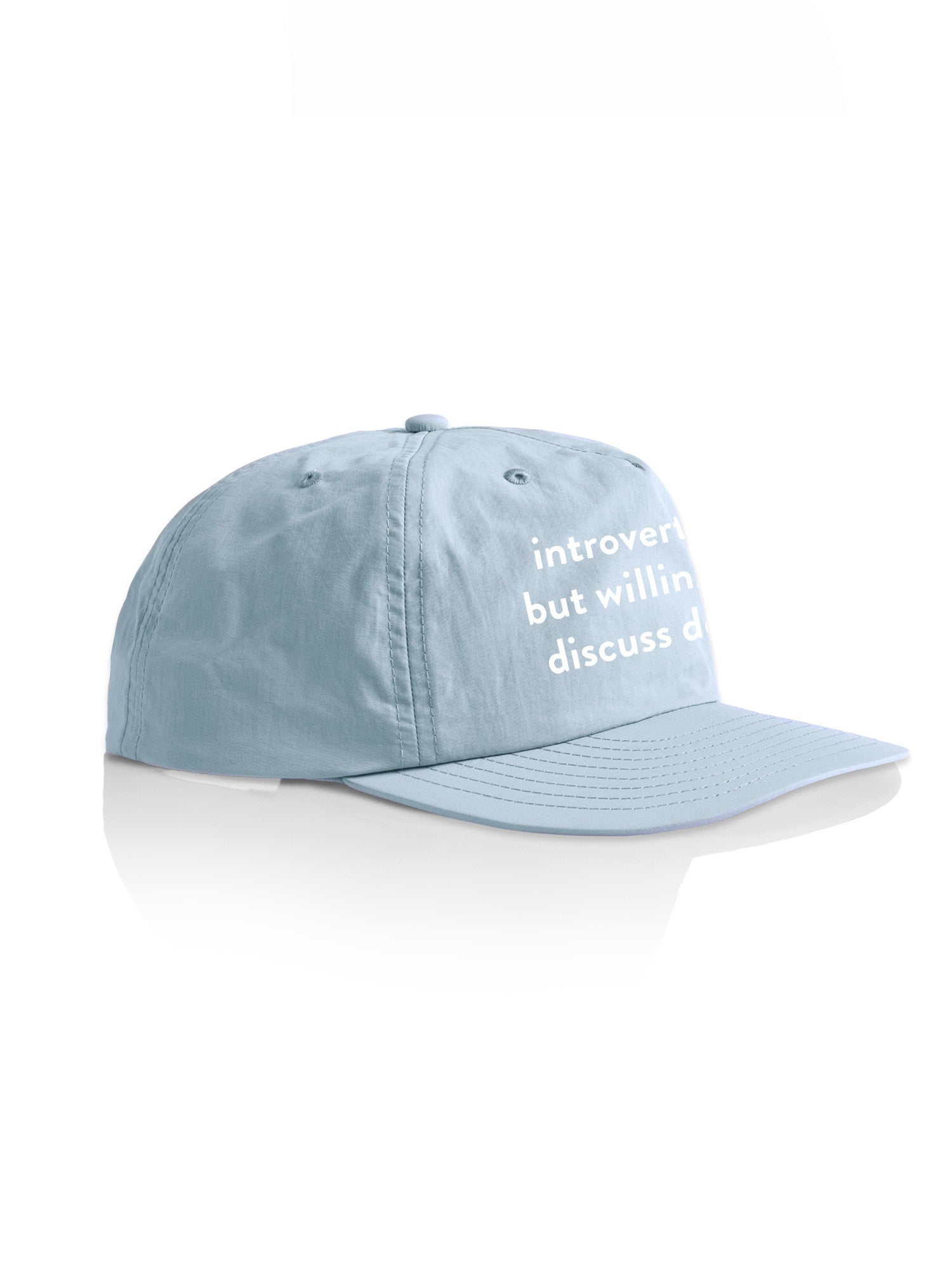 Introverted But Willing To Discuss Dogs Quick-Dry Cap