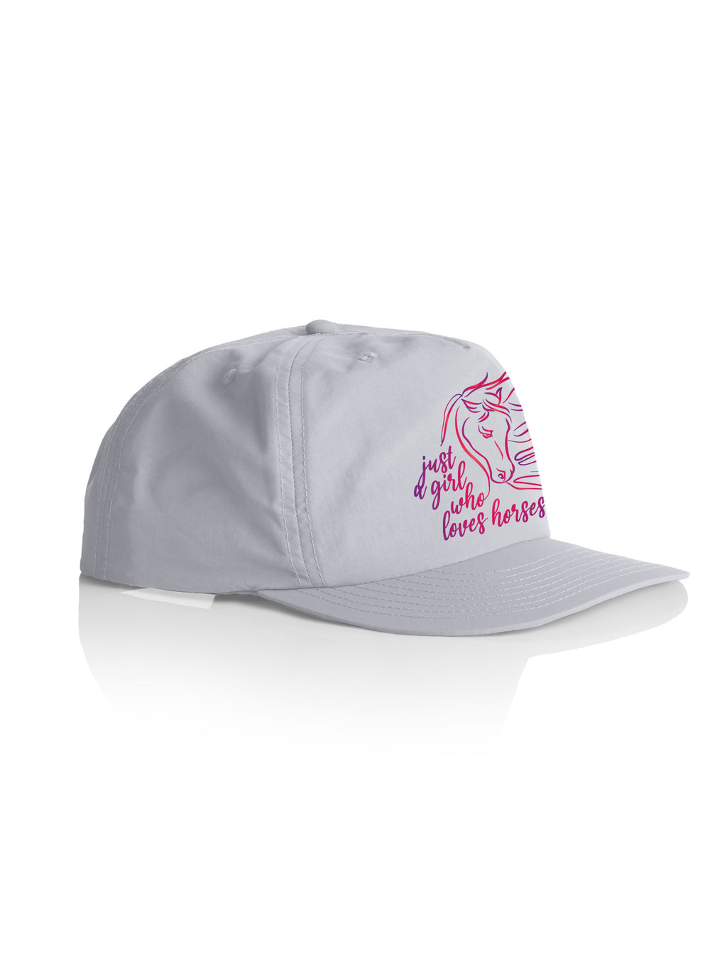 Just A Girl Who Loves Horses Quick-Dry Cap