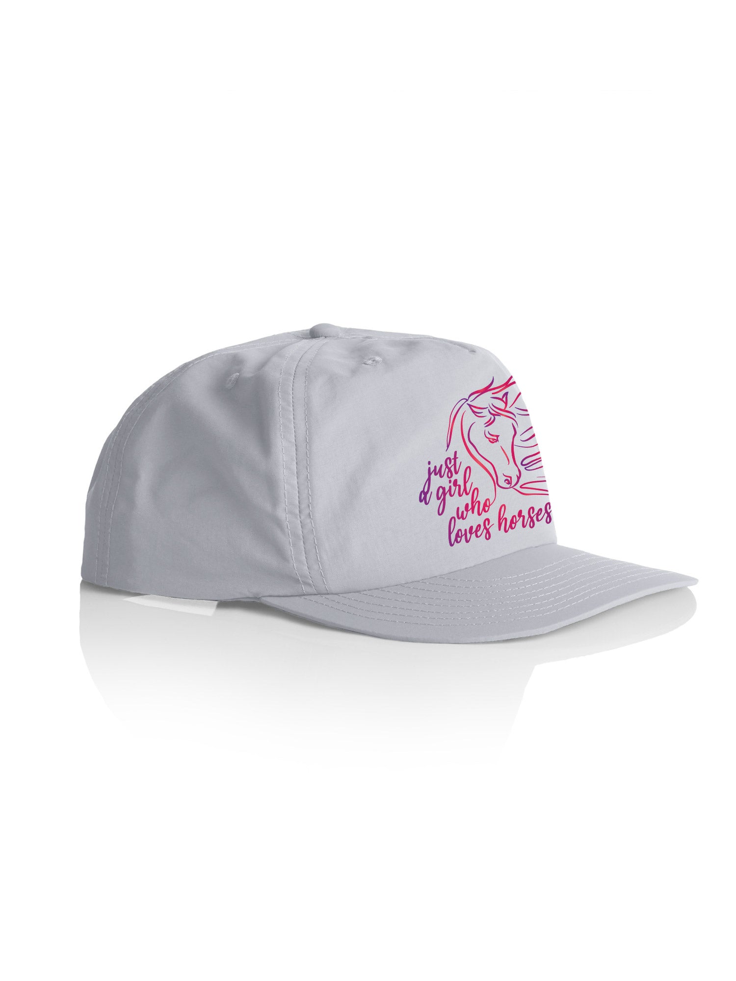 Just A Girl Who Loves Horses Quick-Dry Cap