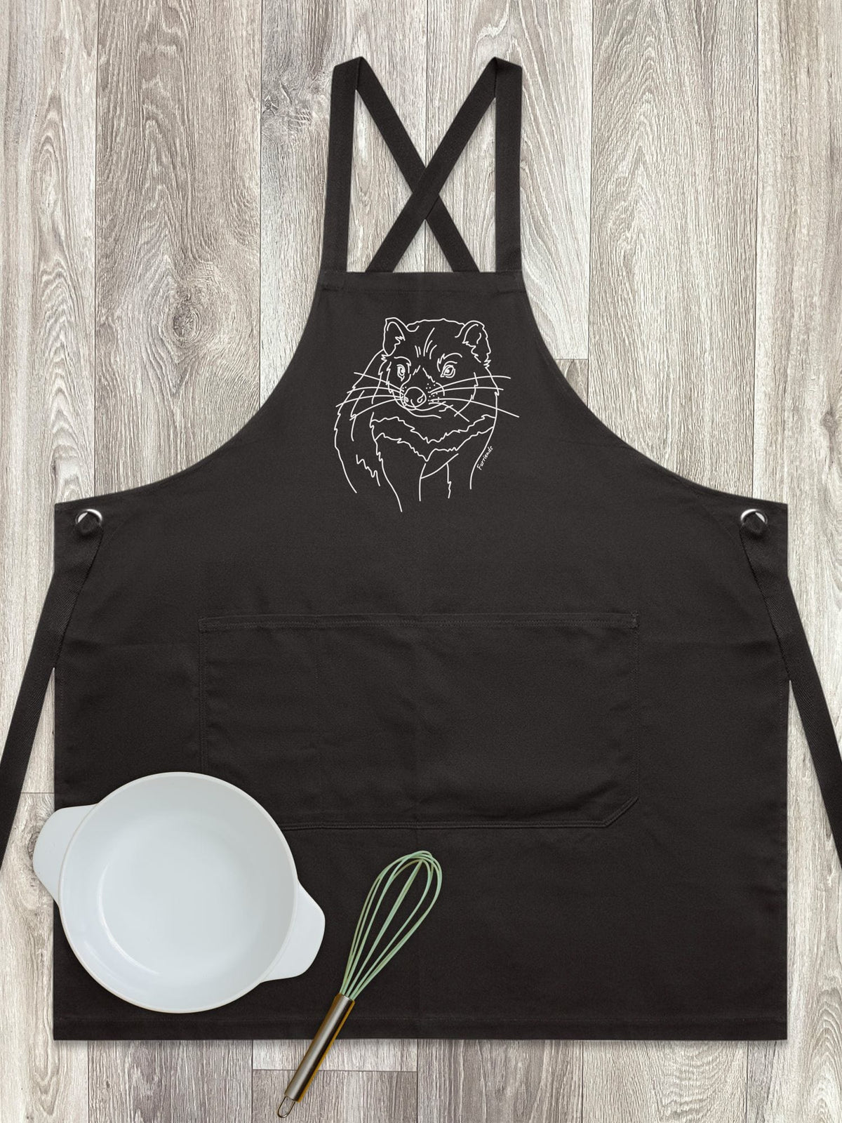 Tasmanian Devil Jarrah Crossback Apron