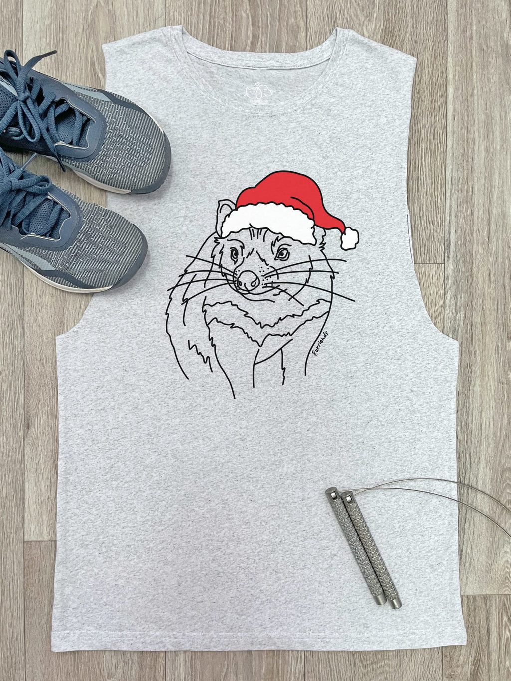 Tasmanian Devil Christmas Edition Axel Drop Armhole Tank