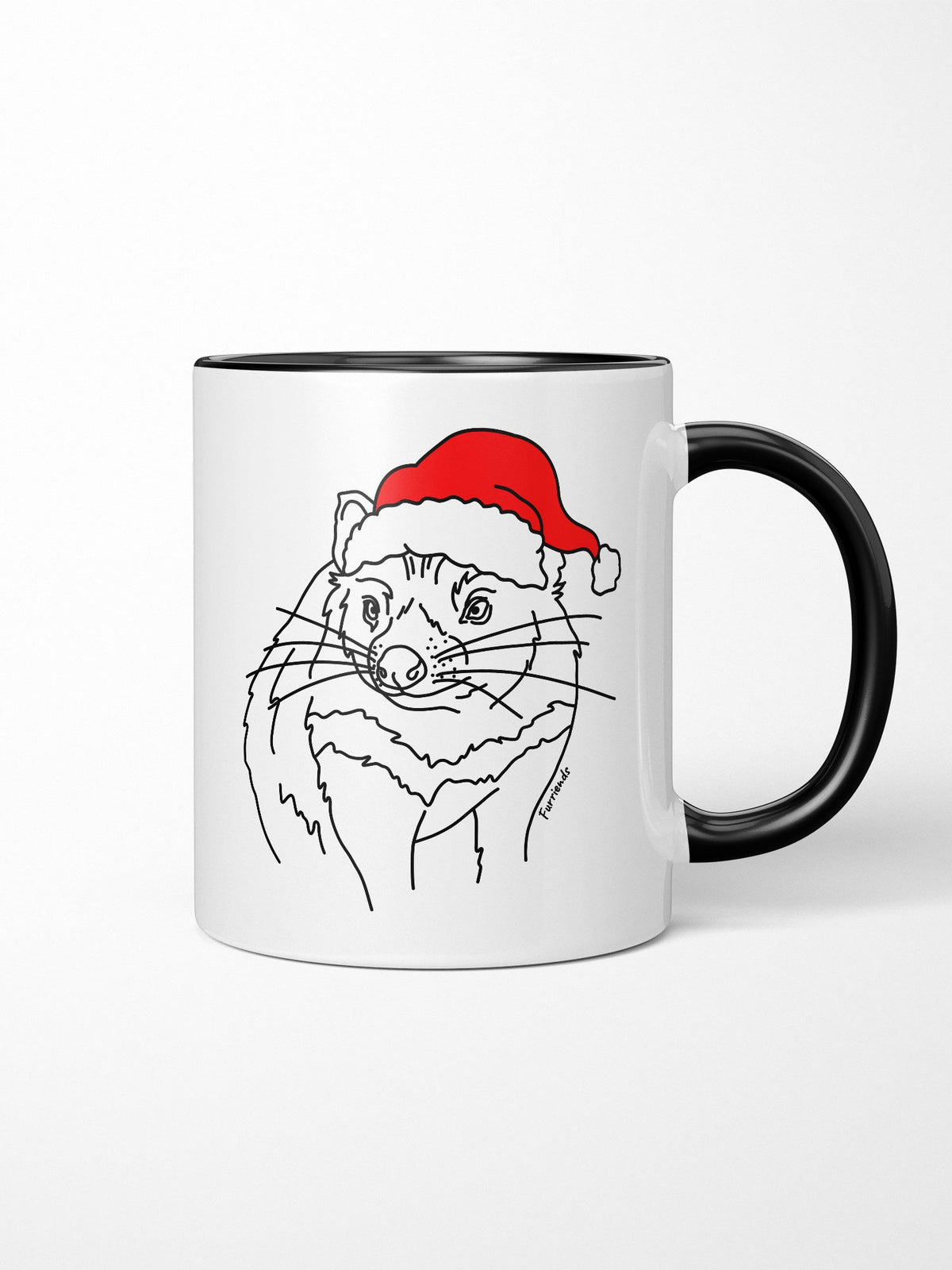 Tasmanian Devil Christmas Edition Ceramic Mug