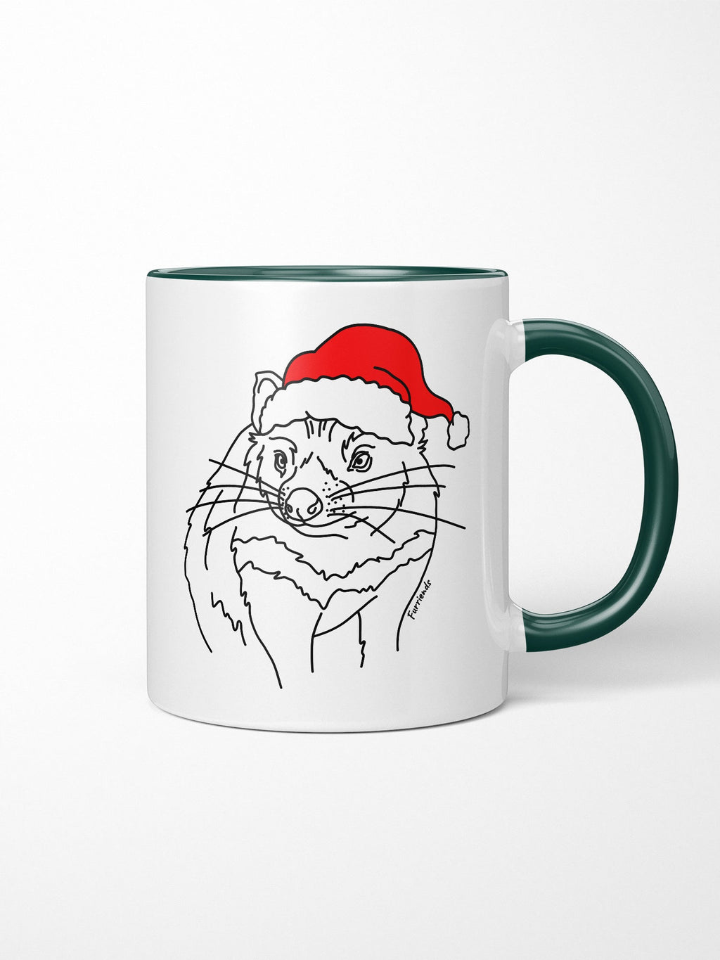 Tasmanian Devil Christmas Edition Ceramic Mug