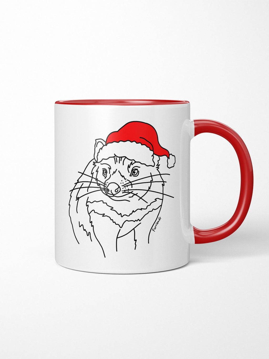 Tasmanian Devil Christmas Edition Ceramic Mug