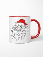 Tasmanian Devil Christmas Edition Ceramic Mug