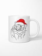 Tasmanian Devil Christmas Edition Ceramic Mug