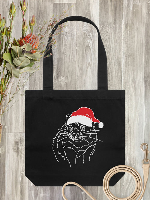 Tasmanian Devil Christmas Edition Edith Tote