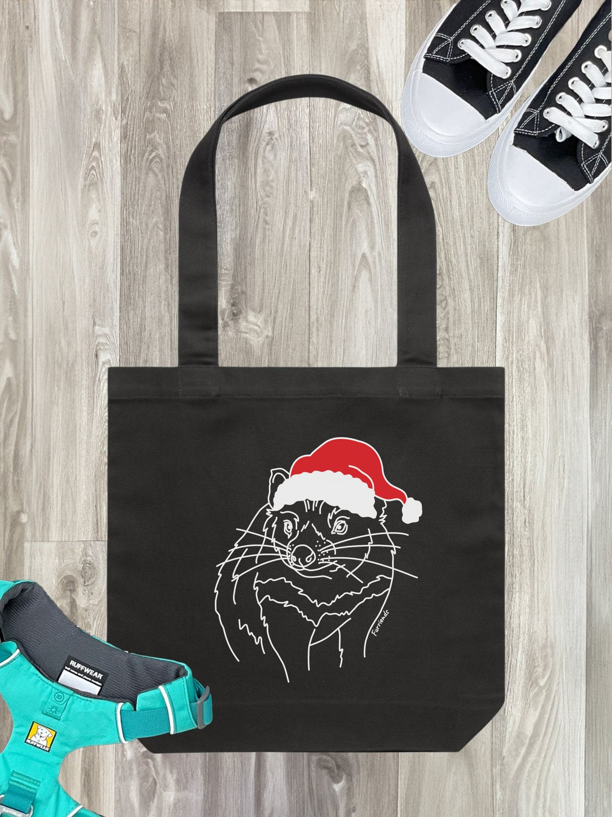 Tasmanian Devil Christmas Edition Edith Tote