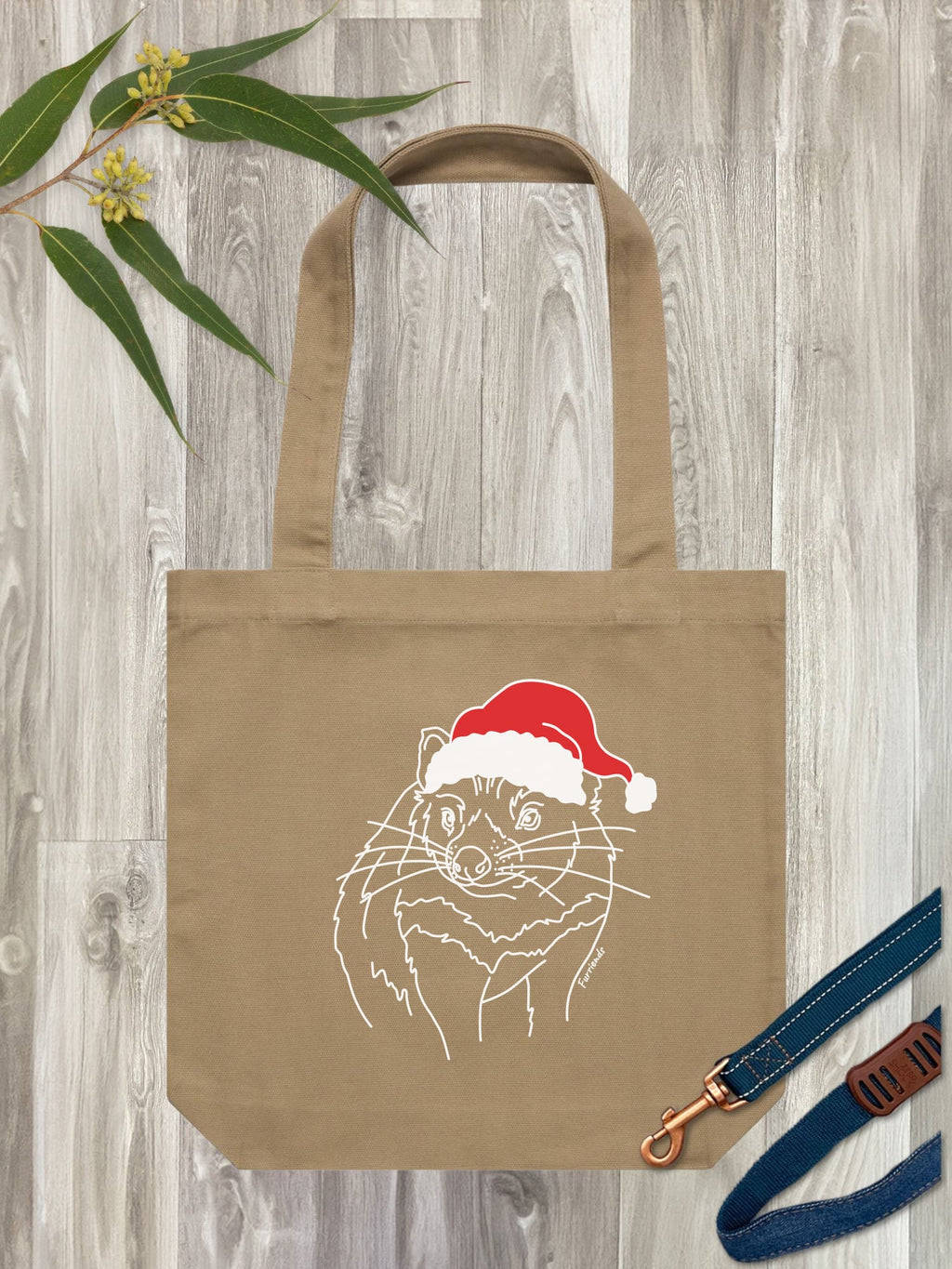 Tasmanian Devil Christmas Edition Edith Tote