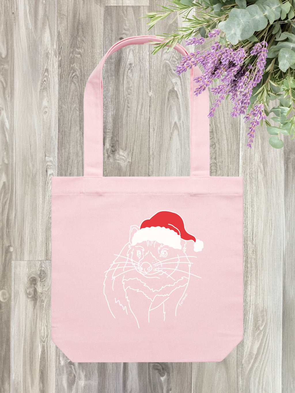 Tasmanian Devil Christmas Edition Edith Tote