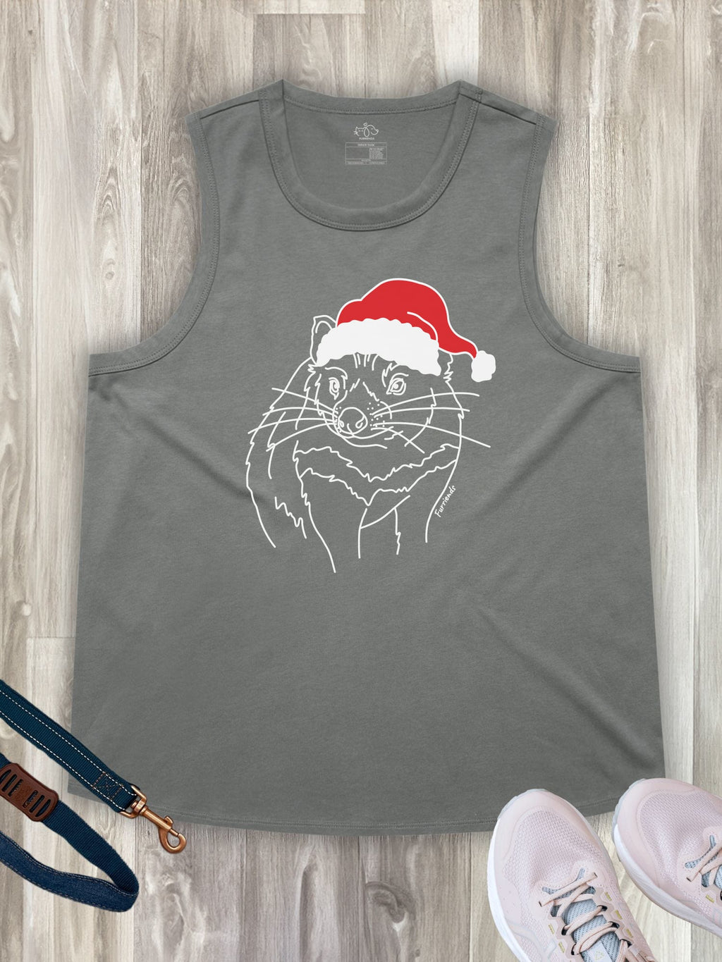 Tasmanian Devil Christmas Edition Ember Women's Tank