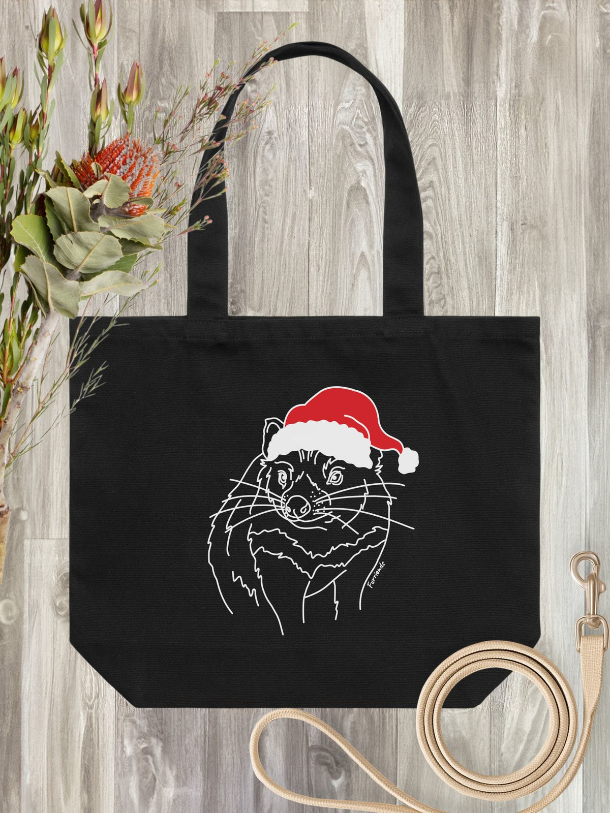 Tasmanian Devil Christmas Edition Stella Tote