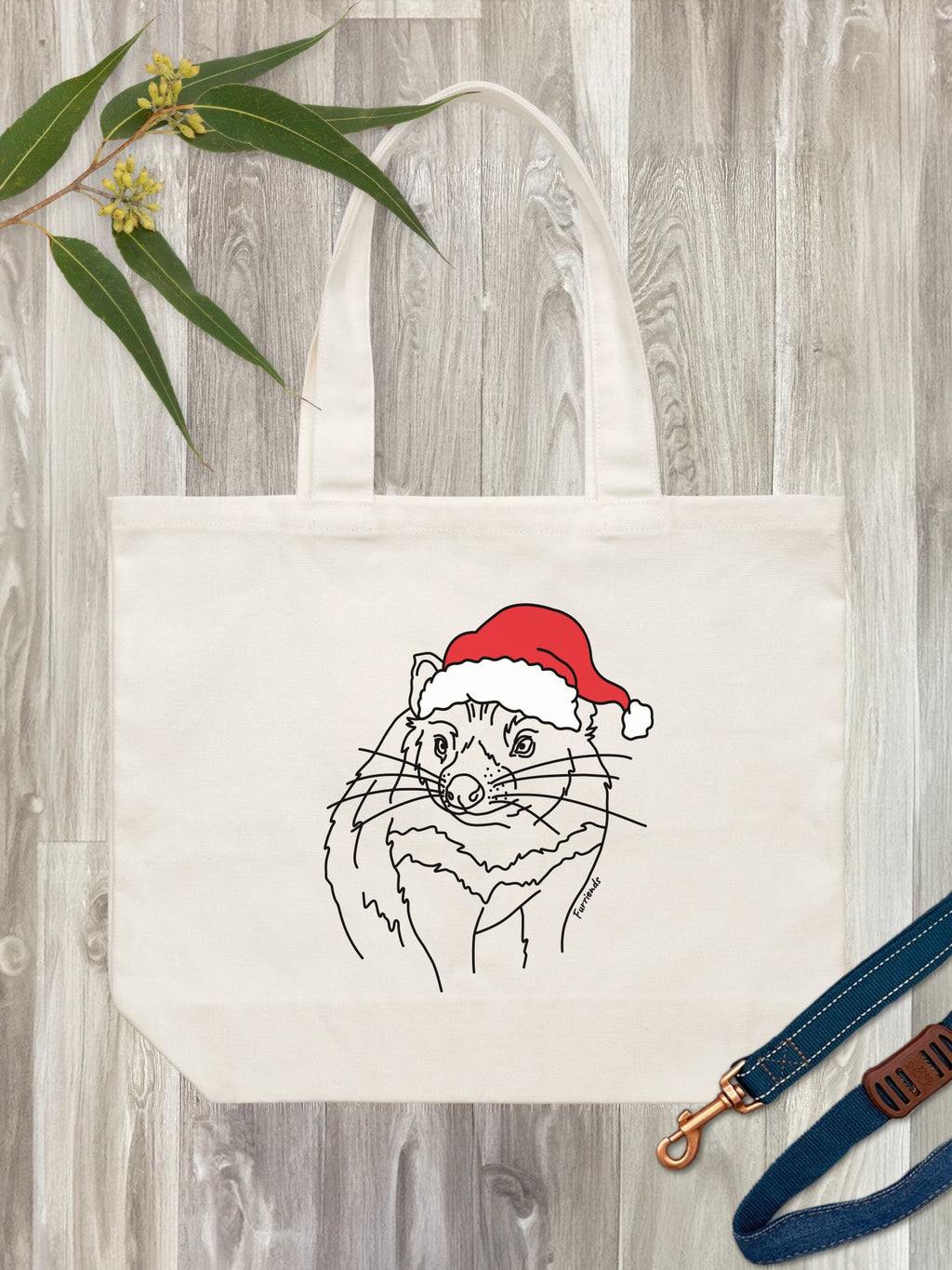 Tasmanian Devil Christmas Edition Stella Tote