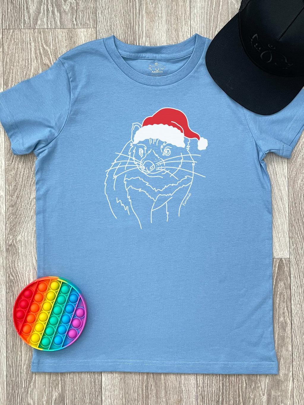 Tasmanian Devil Christmas Edition Youth Tee