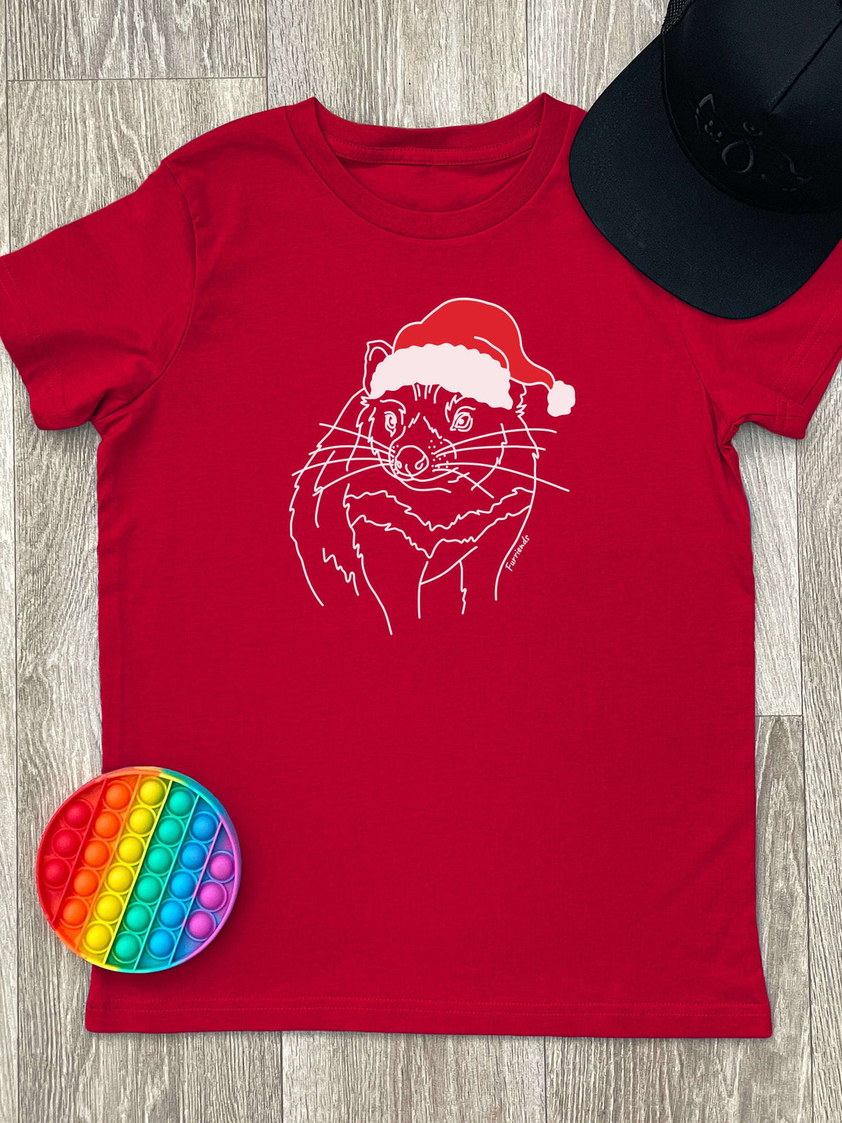 Tasmanian Devil Christmas Edition Youth Tee
