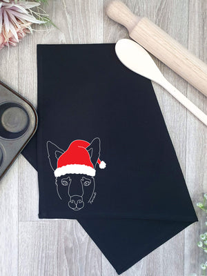 Kangaroo Christmas Edition Tea Towel