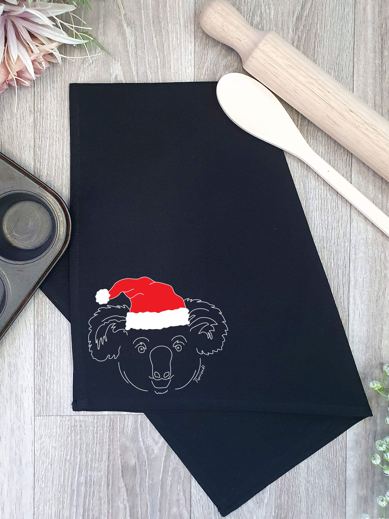Koala Christmas Edition Tea Towel