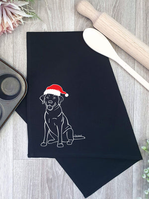 Labrador Christmas Edition Tea Towel
