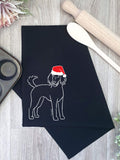 Poodle Christmas Edition Tea Towel