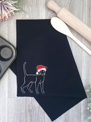 Siamese Christmas Edition Tea Towel