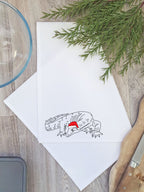 Lace Monitor Christmas Edition Tea Towel