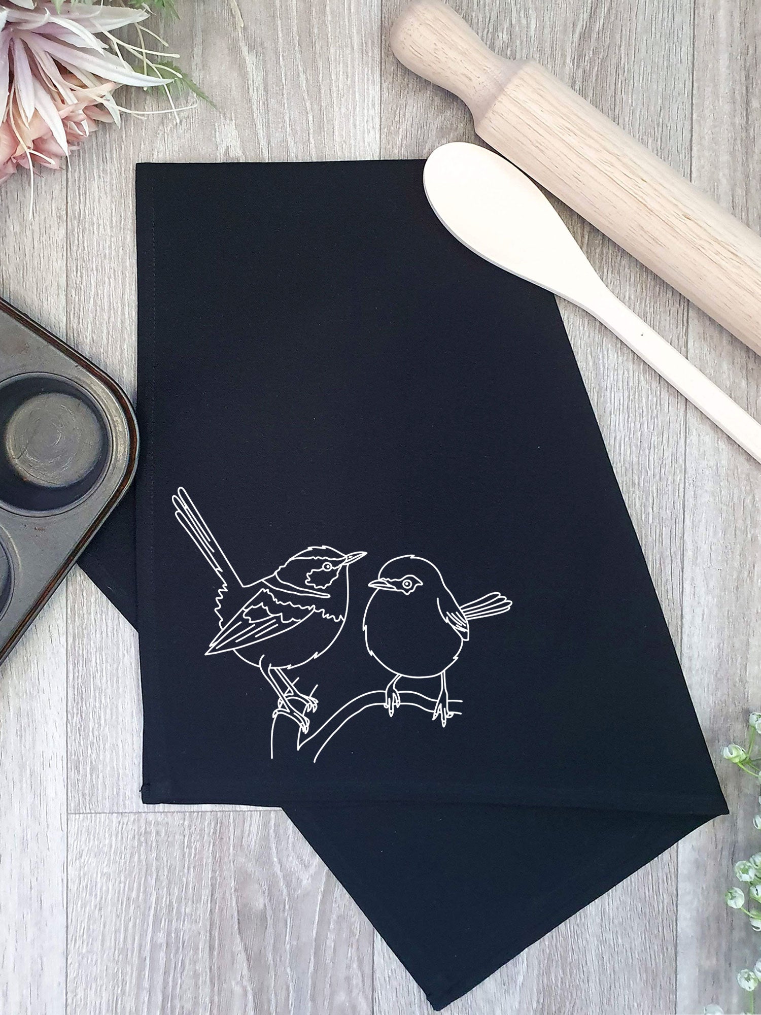 Superb Fairy Wren Tea Towel
