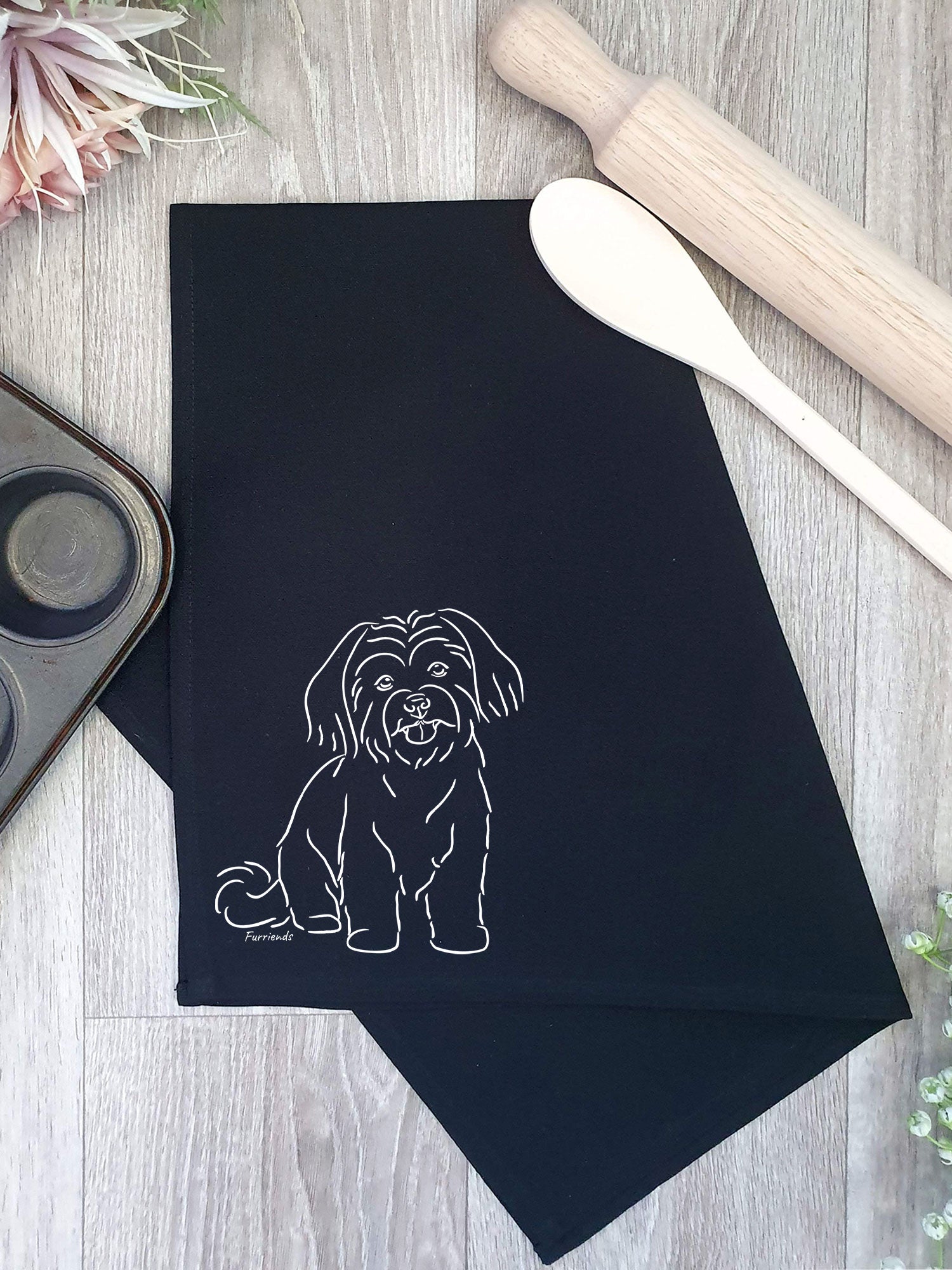 Maltese Terrier Tea Towel