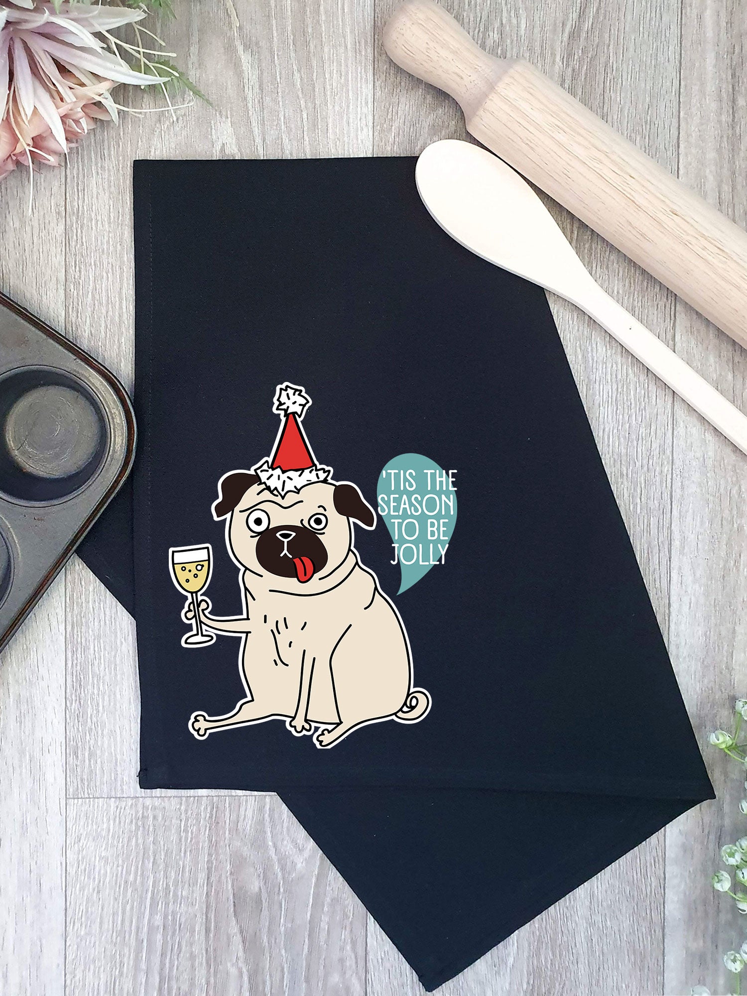 'Tis The Season Tea Towel