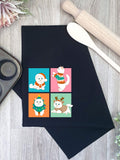 Purrmas Tea Towel