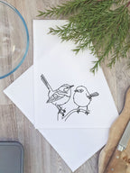 Superb Fairy Wren Tea Towel